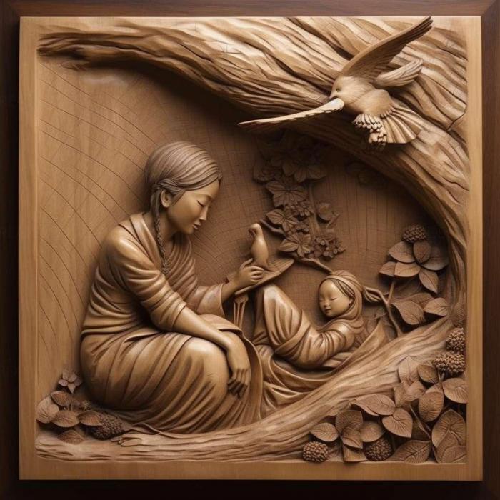 نموذج ثلاثي الأبعاد لآلة CNC 3D Art 